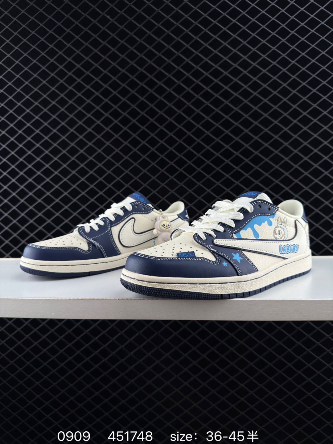 Travis Scott x Nike Air Jordan 1 Low x LABUBU